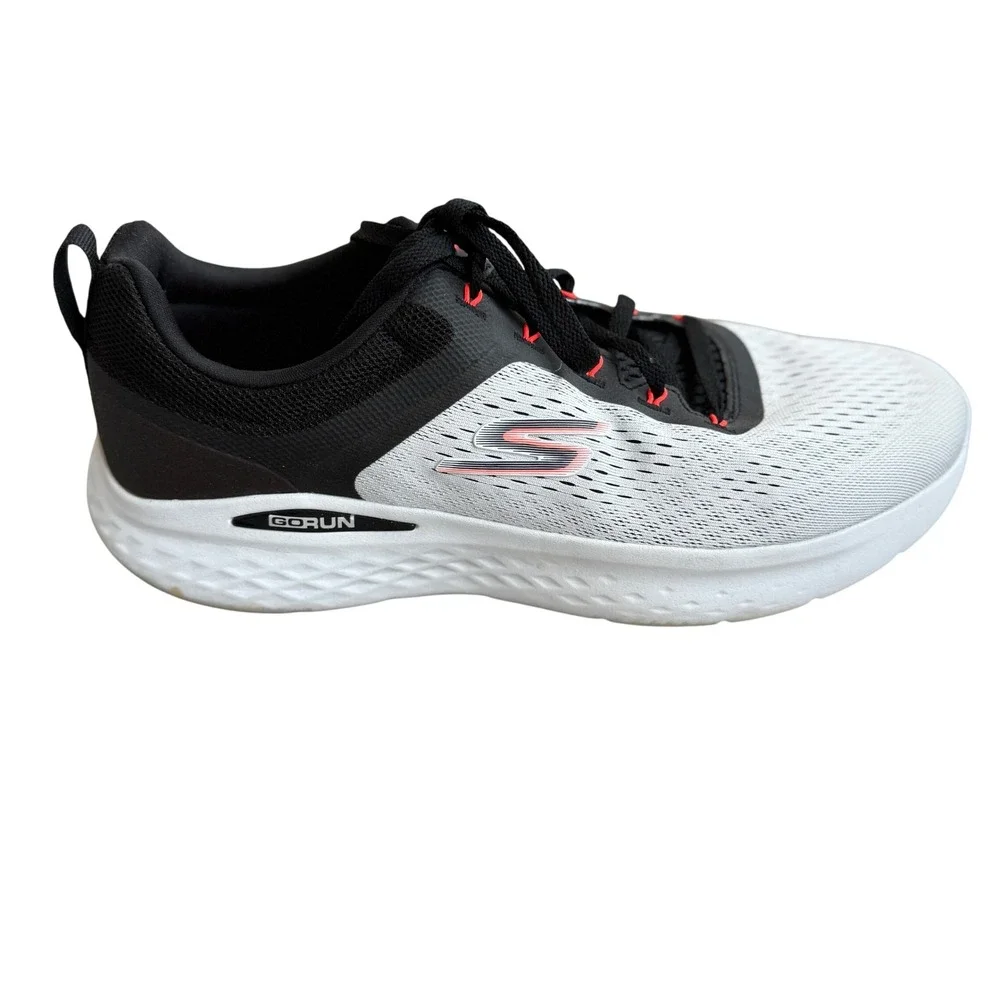 Skechers GOrun Elevate Mens White Black Red‎ Running Shoes SN 220184 Size 13